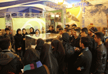 گزارش تصویری  از بازدید نمایشگاه دستاورد های هسته ای در  دانشگاه صنعتی شاهرود